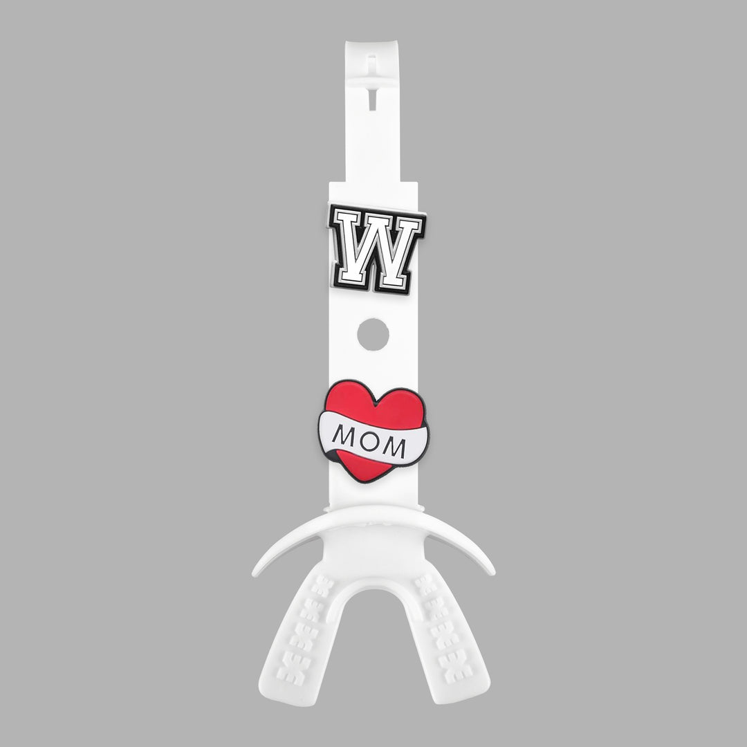 White Soft Football Mouthguard 2.0