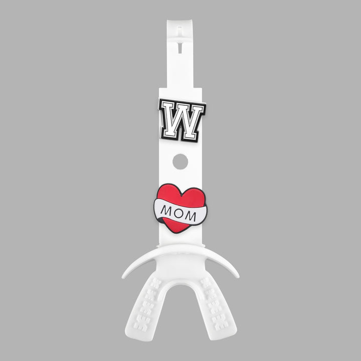 White Soft Football Mouthguard 2.0