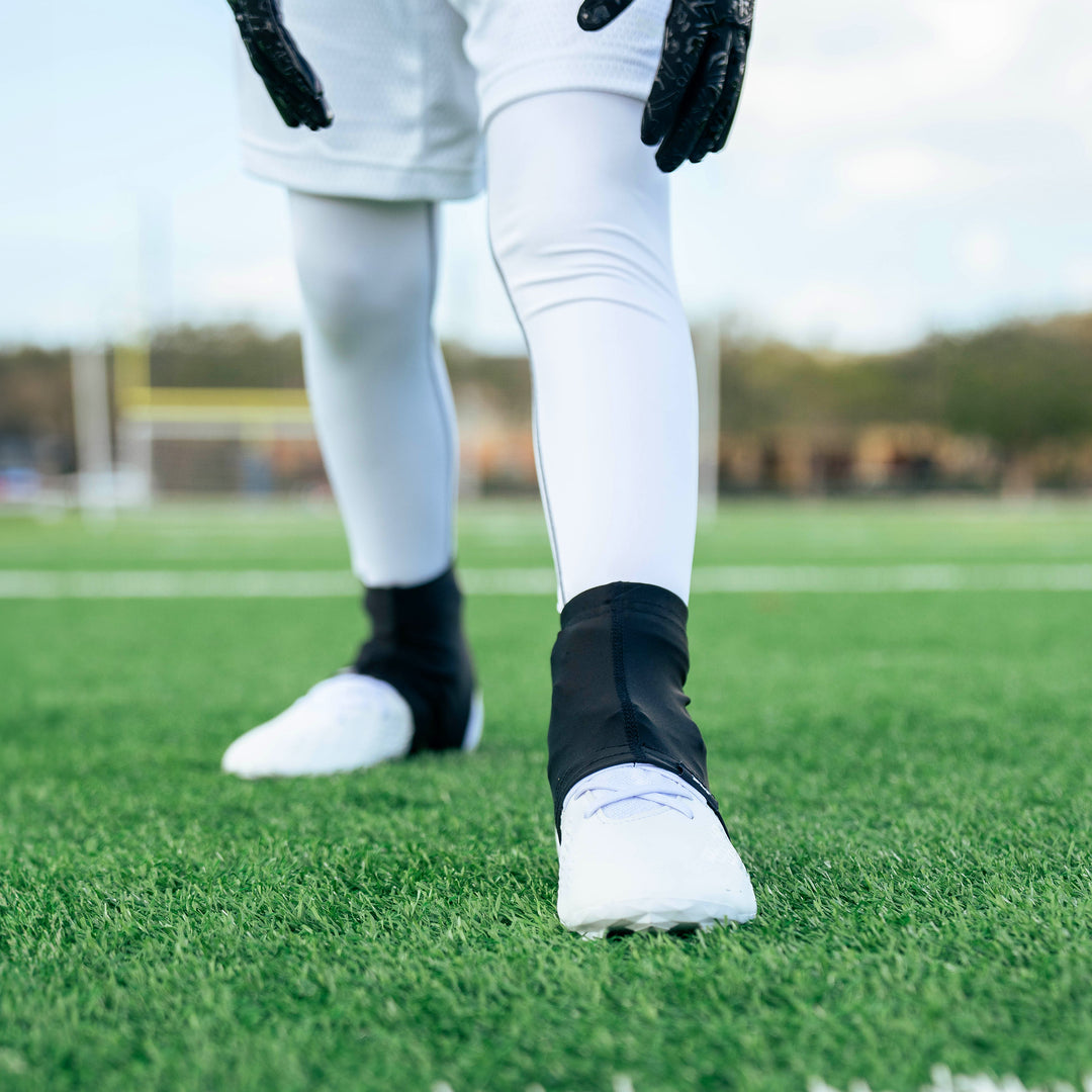 Black Kids Spats / Cleat Covers