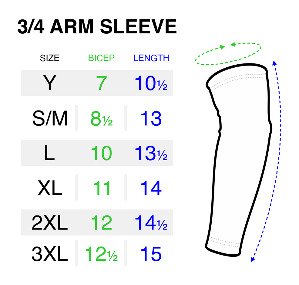 3/4 Arm Sleeve