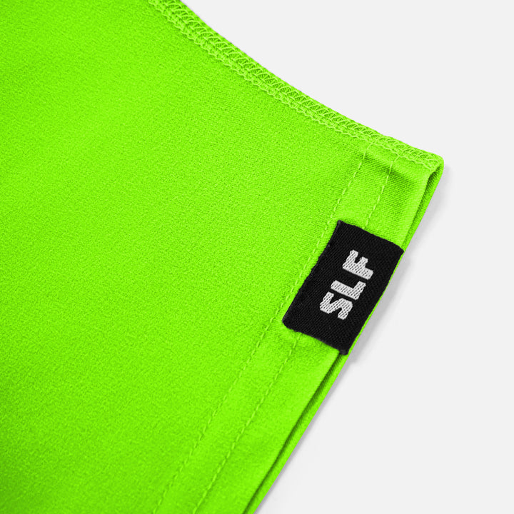 Hot Green Spats / Cleat Covers - Big