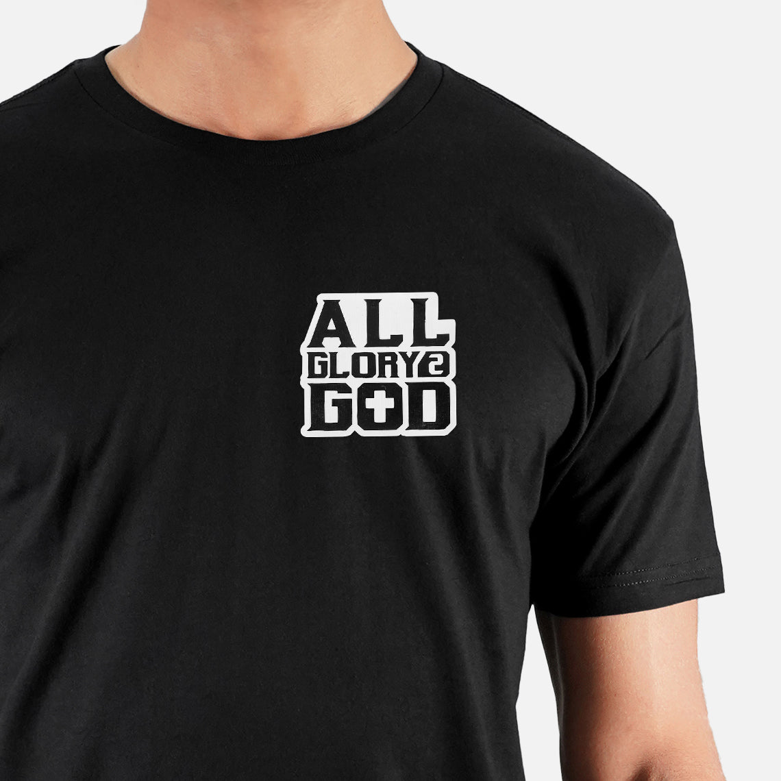 All Glory 2 God Patch Tri-Blend T-Shirt