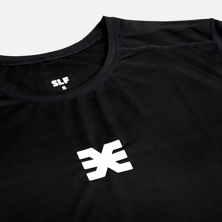 Black BodyContour Crew T-Shirt