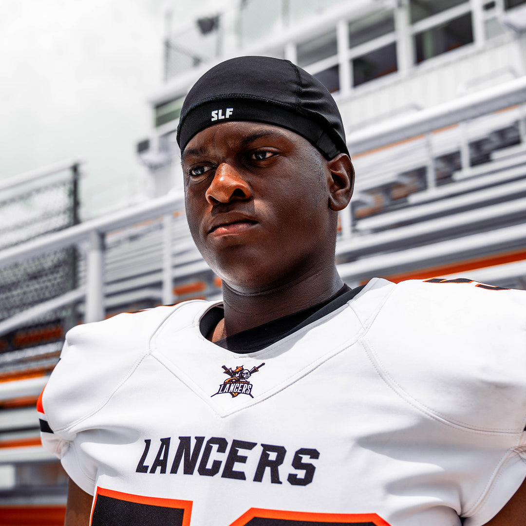 Black Skull Cap