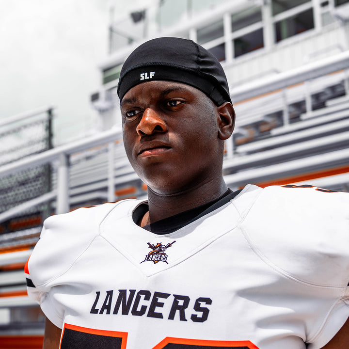 Black Skull Cap