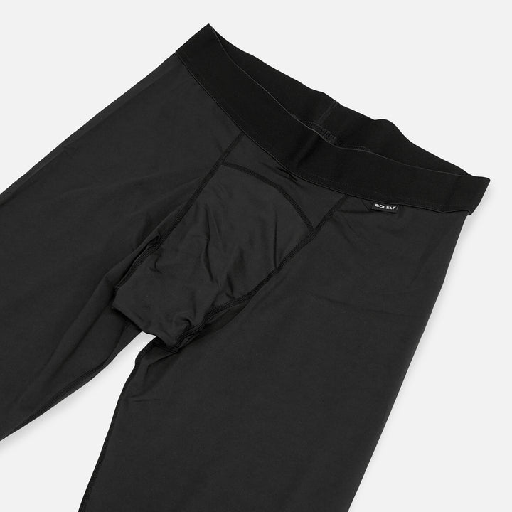 Black 3/4 Tights for men - Big