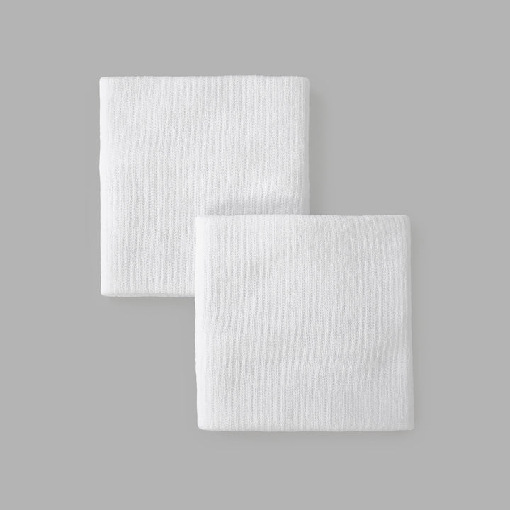 White Drip Wristbands (Pair)