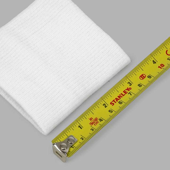 White Drip Wristbands (Pair)