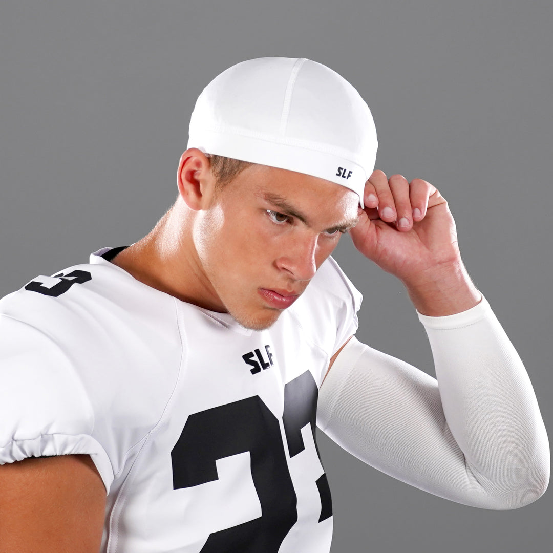 White Skull Cap