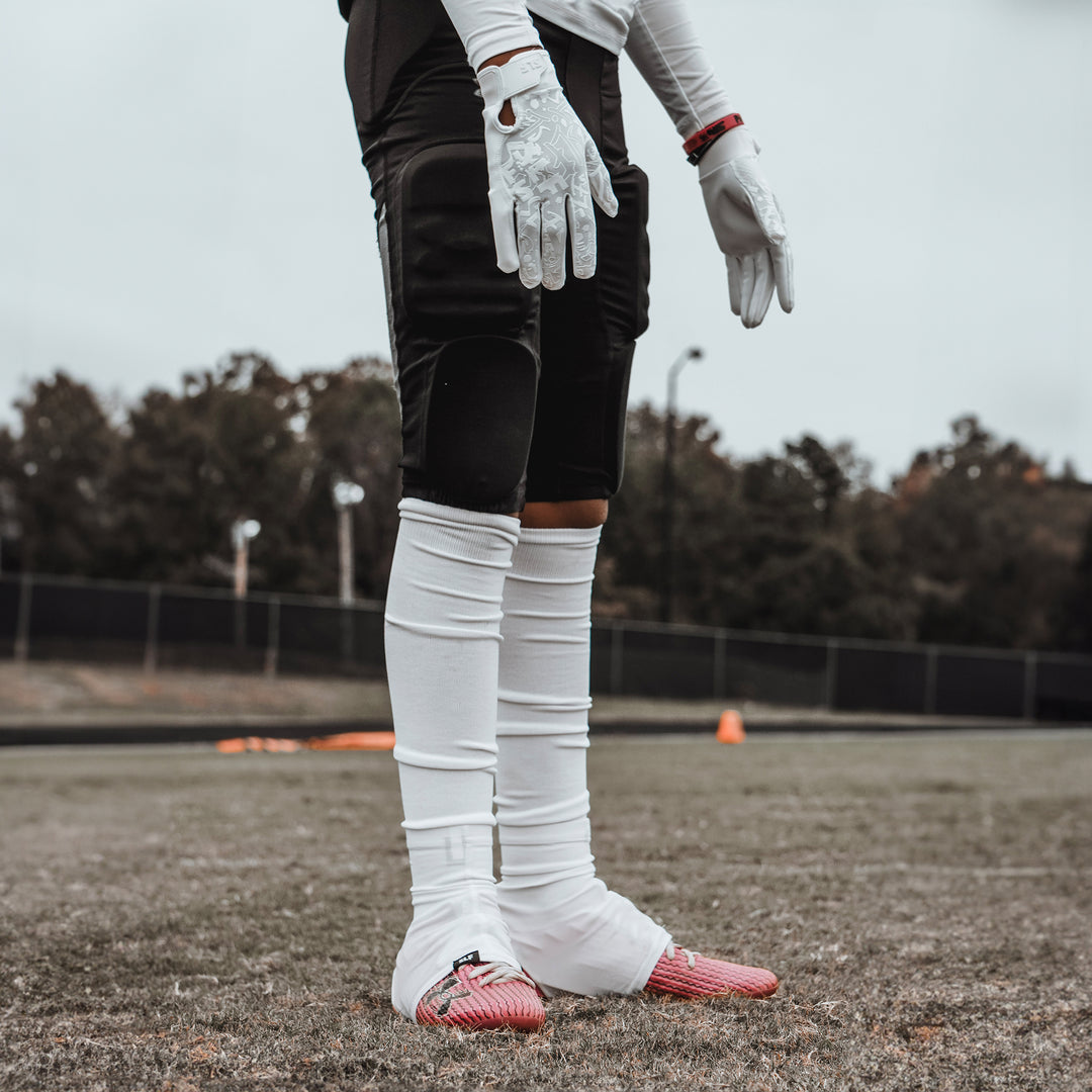 White Spats / Cleat Covers