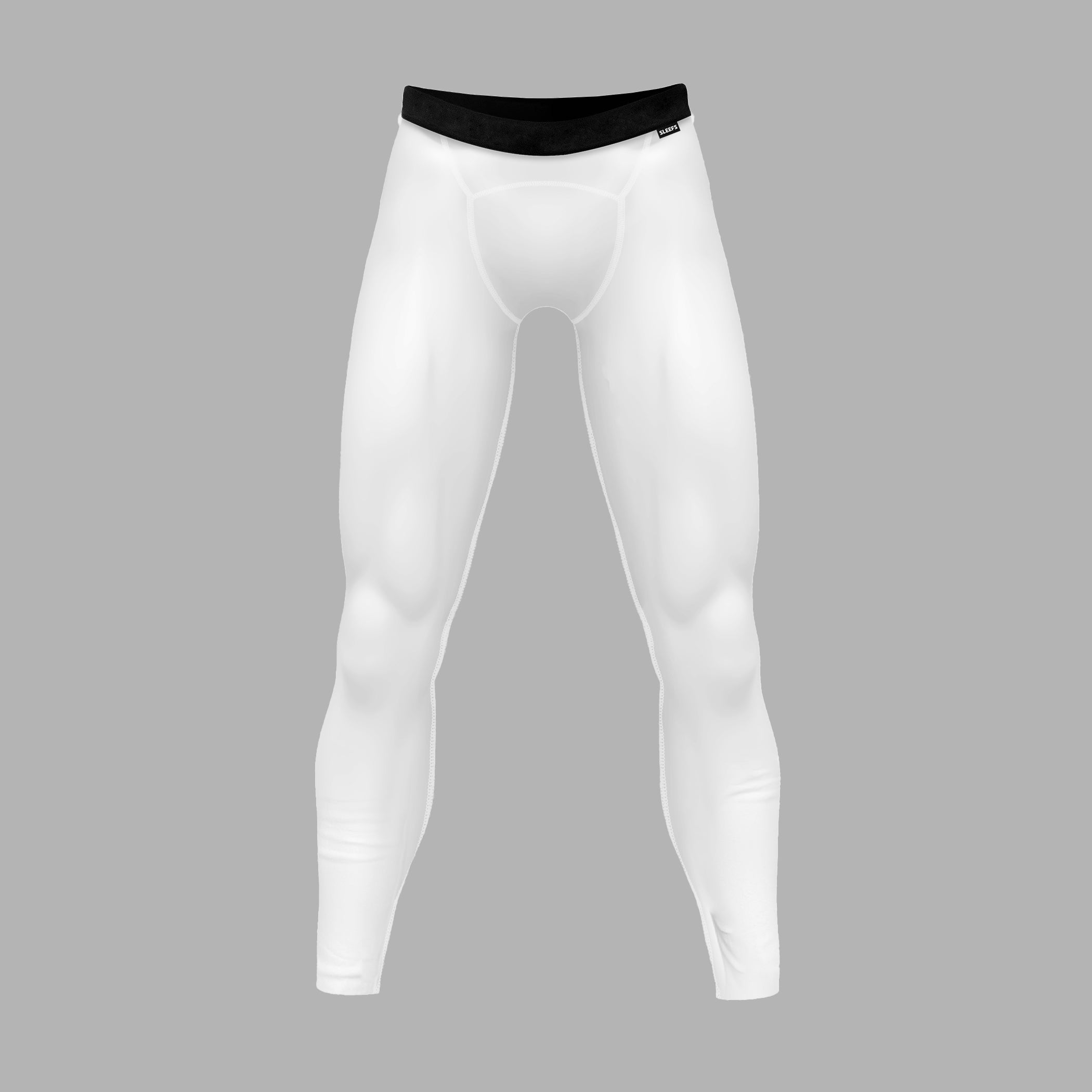 Basic White Tights for Men Big SLEEFS