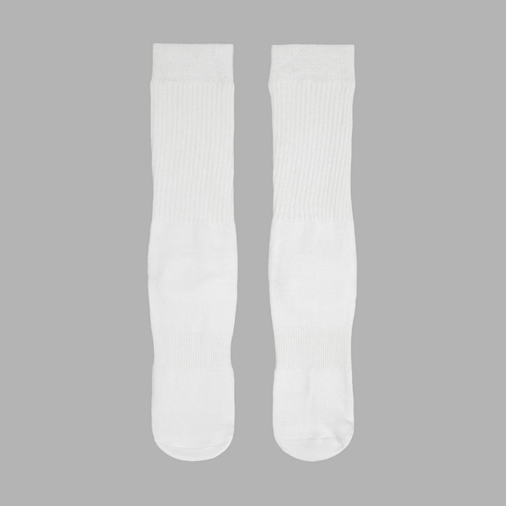 White Crew Socks
