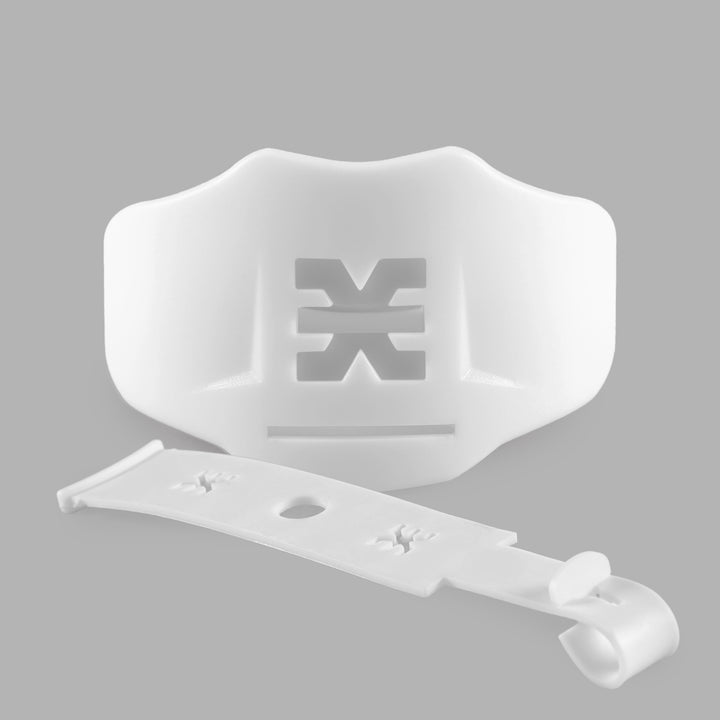 White Soft Football Mouthguard 2.0