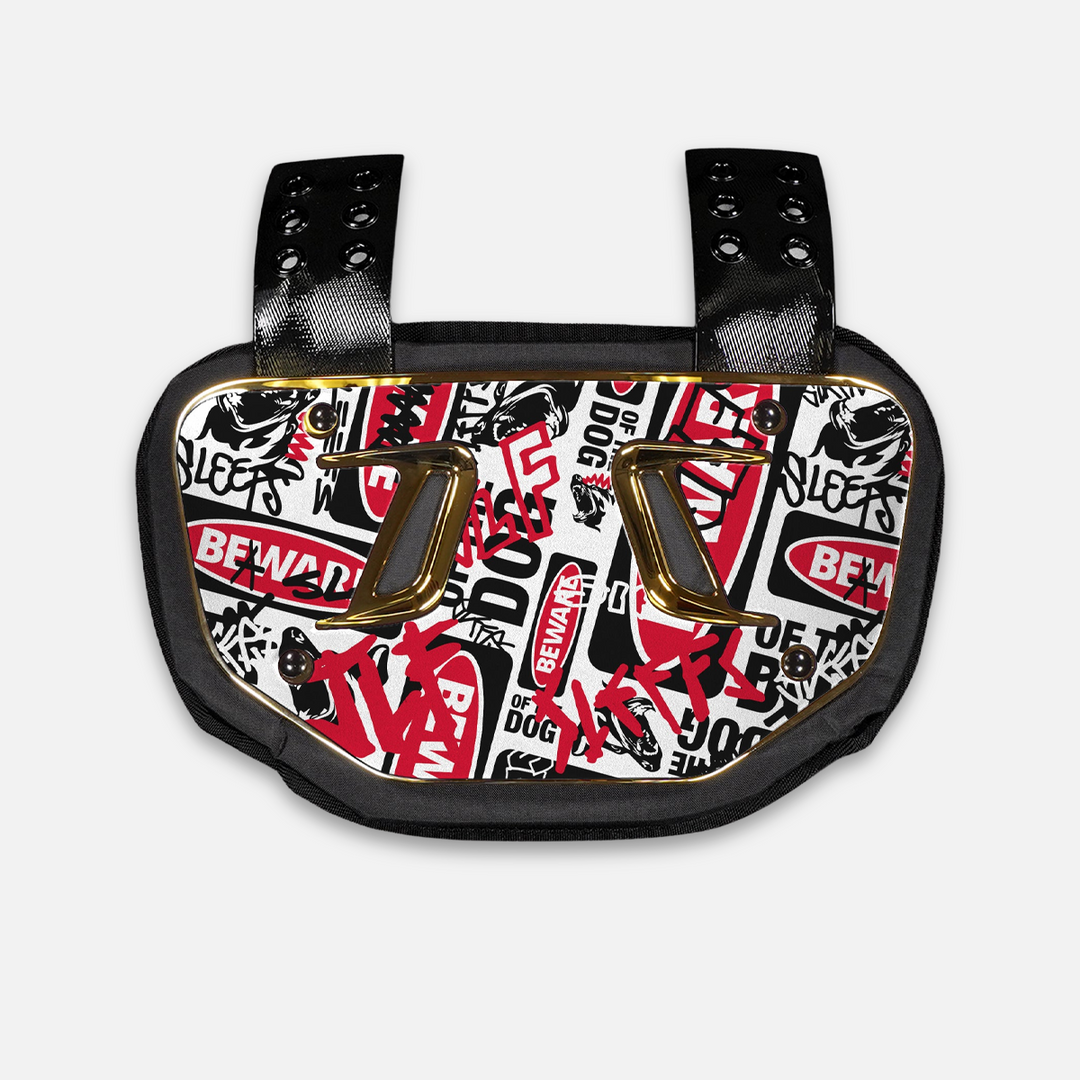 Beware of the Dog Chaos Sticker for Backplate