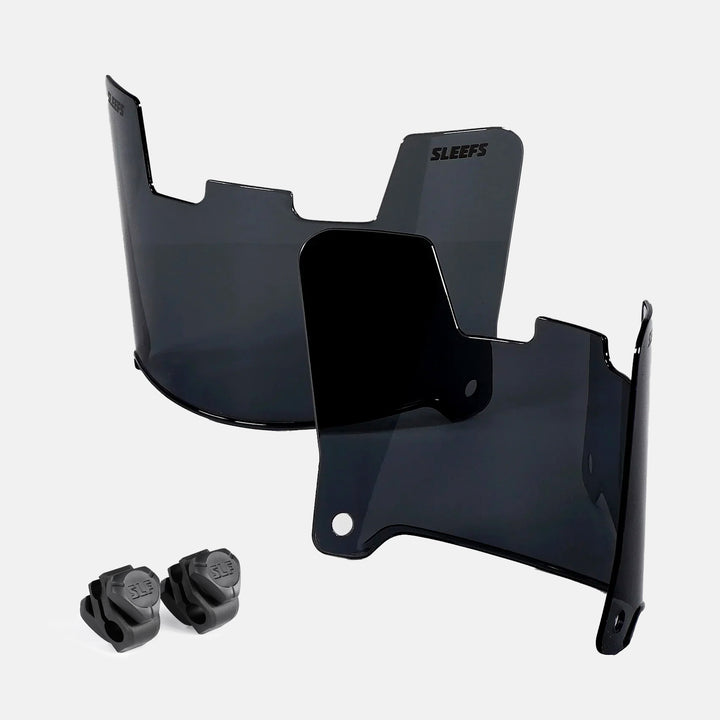 Black Helmet Eye-Shield Color Tinted Visor