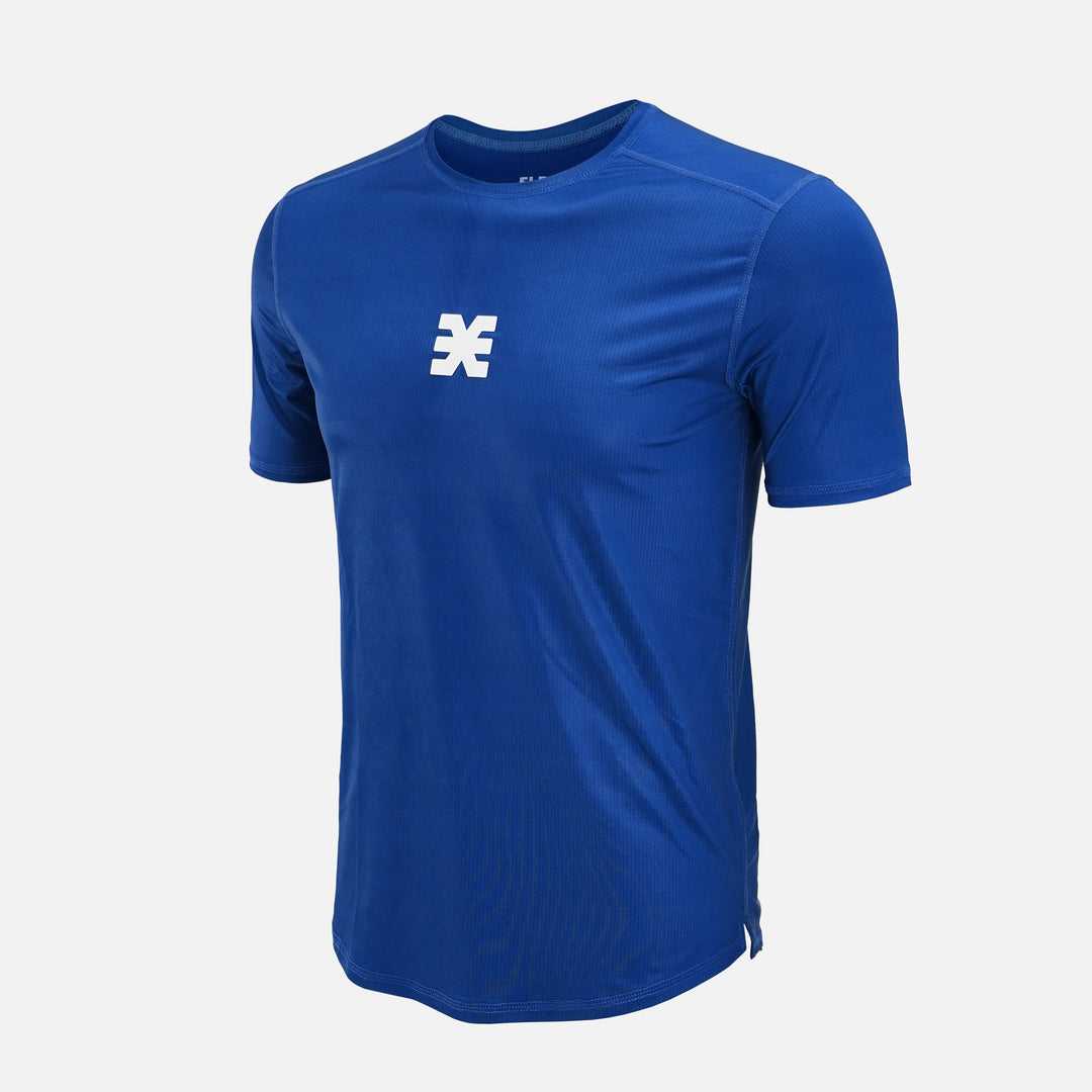Cobalt Blue BodyContour Crew T-Shirt