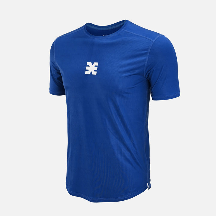 Cobalt Blue BodyContour Crew T-Shirt