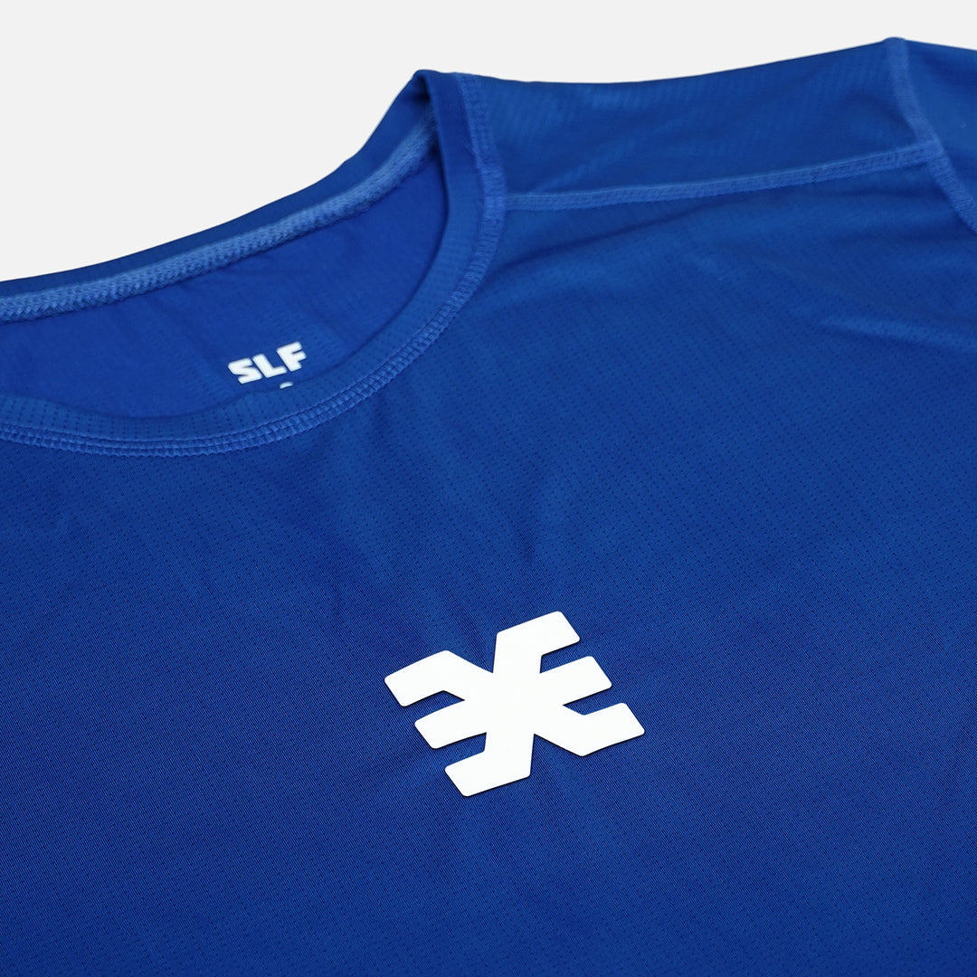 Cobalt Blue BodyContour Crew T-Shirt