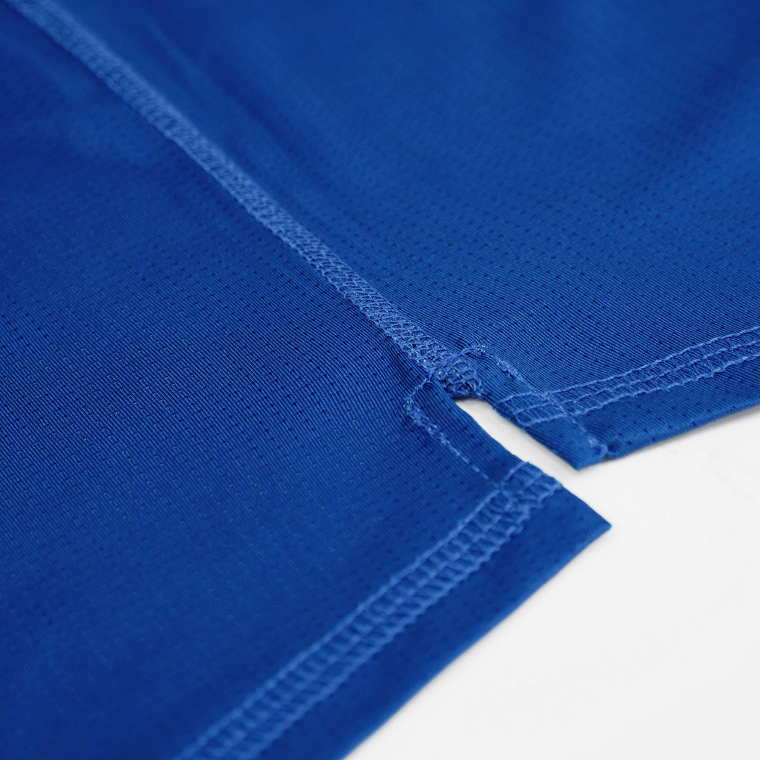 Cobalt Blue BodyContour Crew T-Shirt