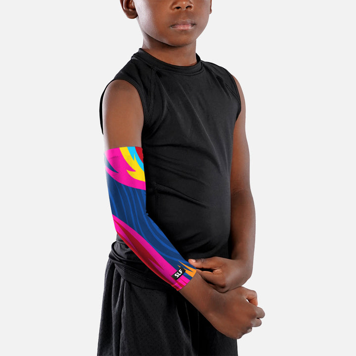 Colour Waves Kids Arm Sleeve