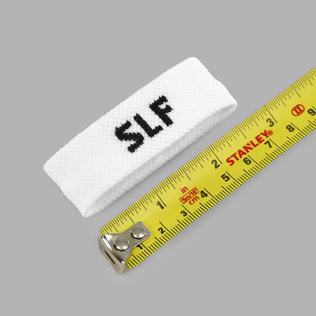 White Drip Bicep Bands for Kids