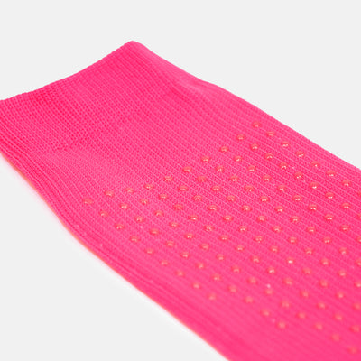Hue Pink Seamless Forearm Sleeve with Grip