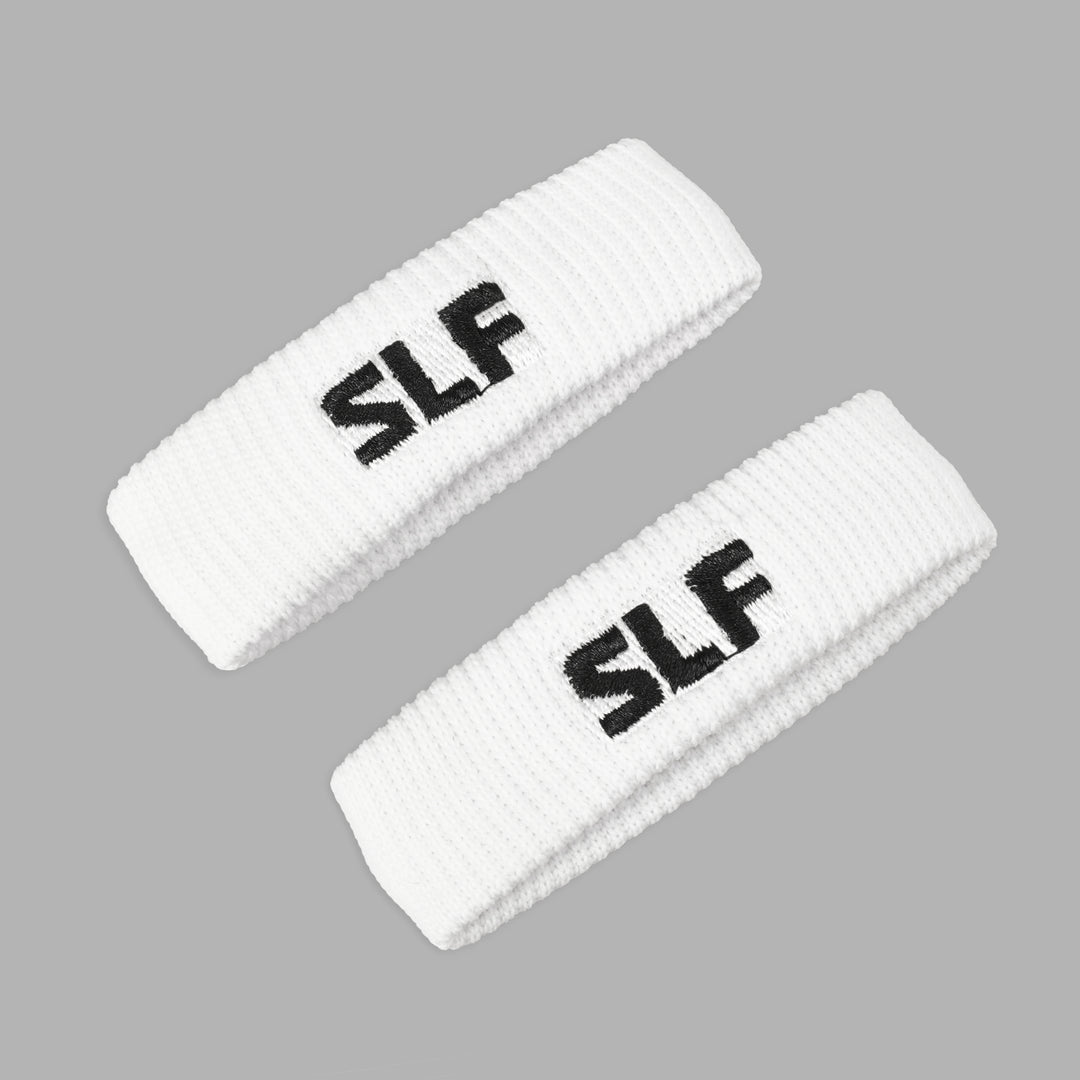 White Drip Bicep Bands