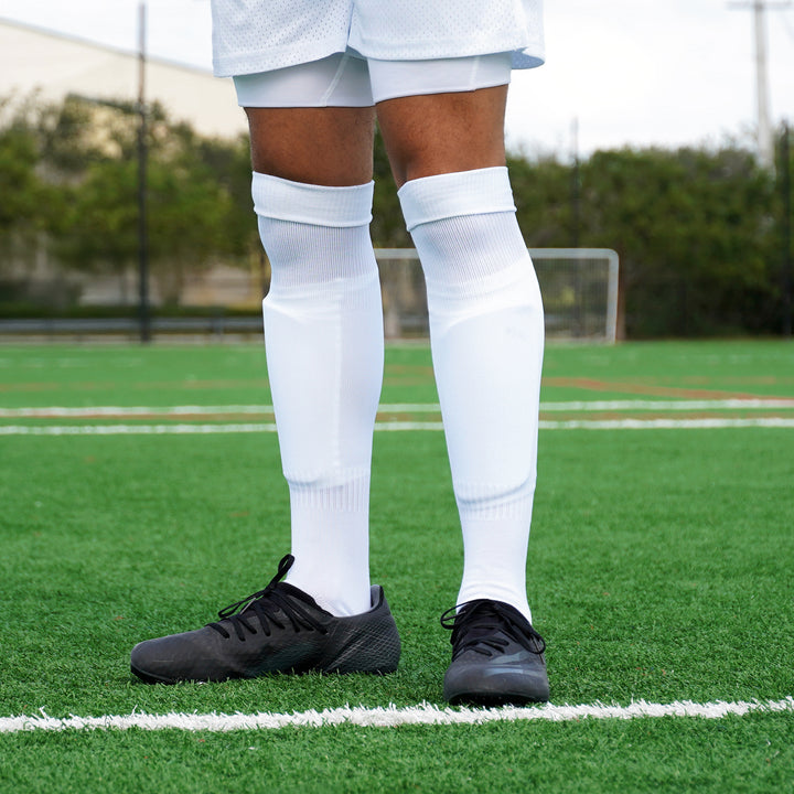 Safety Yellow Soccer Shin Guards