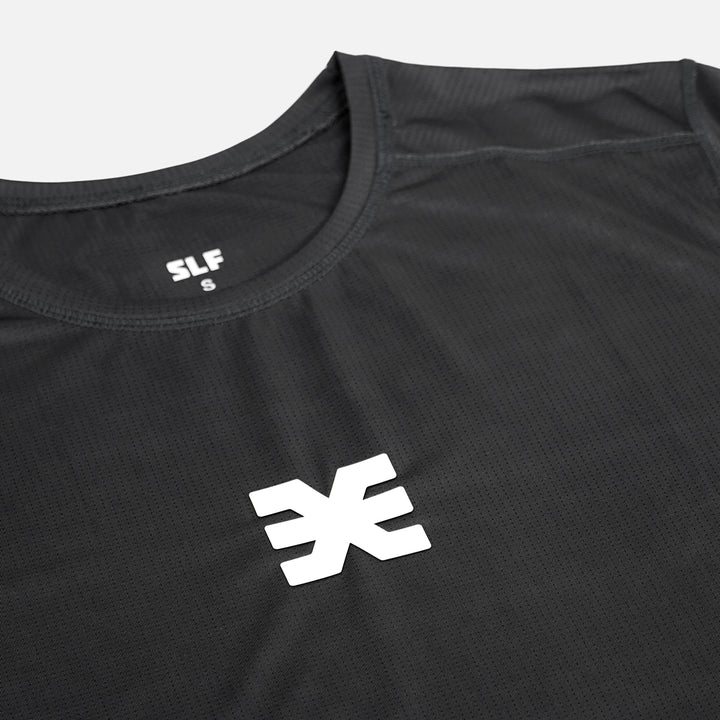 Dark Gray BodyContour Crew T-Shirt