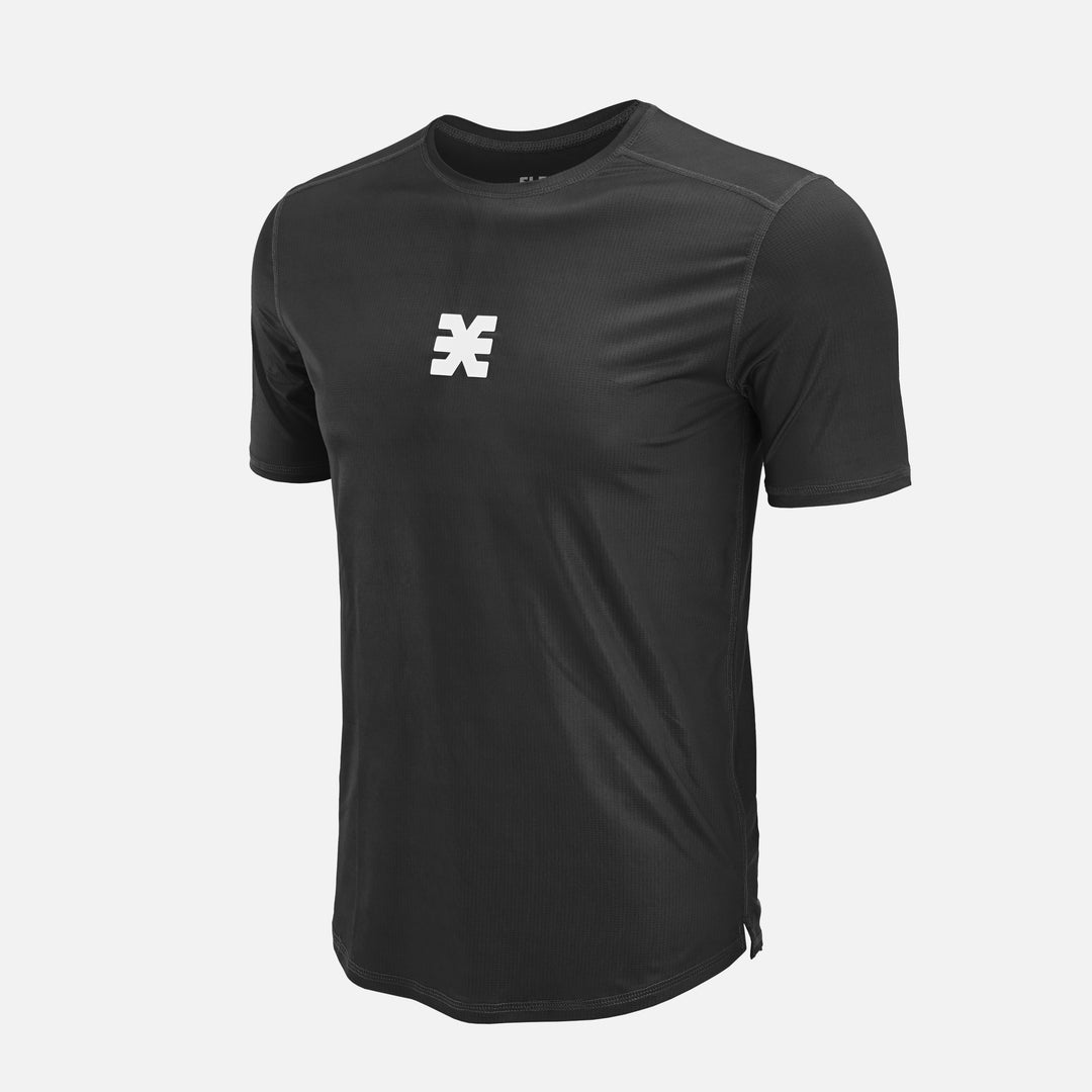 Dark Gray BodyContour Crew T-Shirt