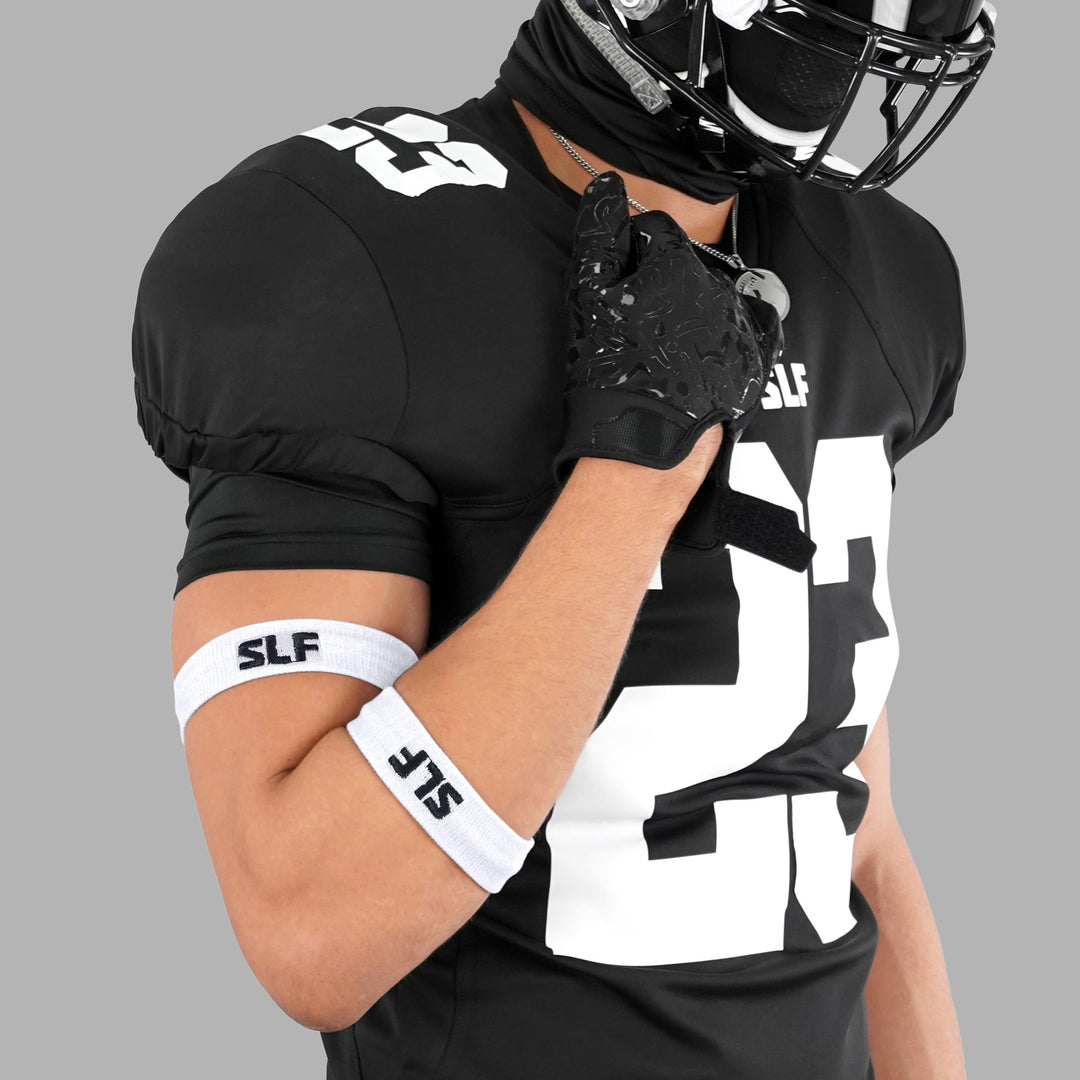 White Drip Bicep Bands