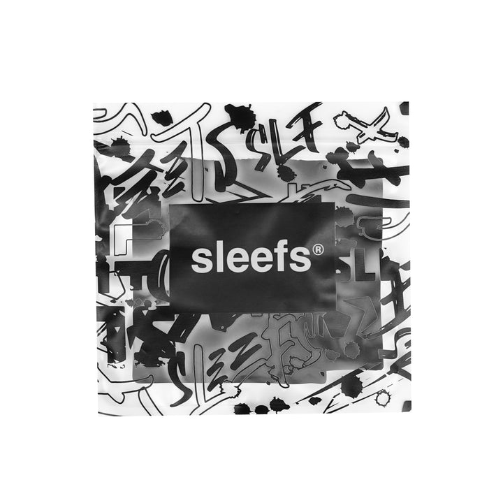 Black Drip Wristbands (Pair)