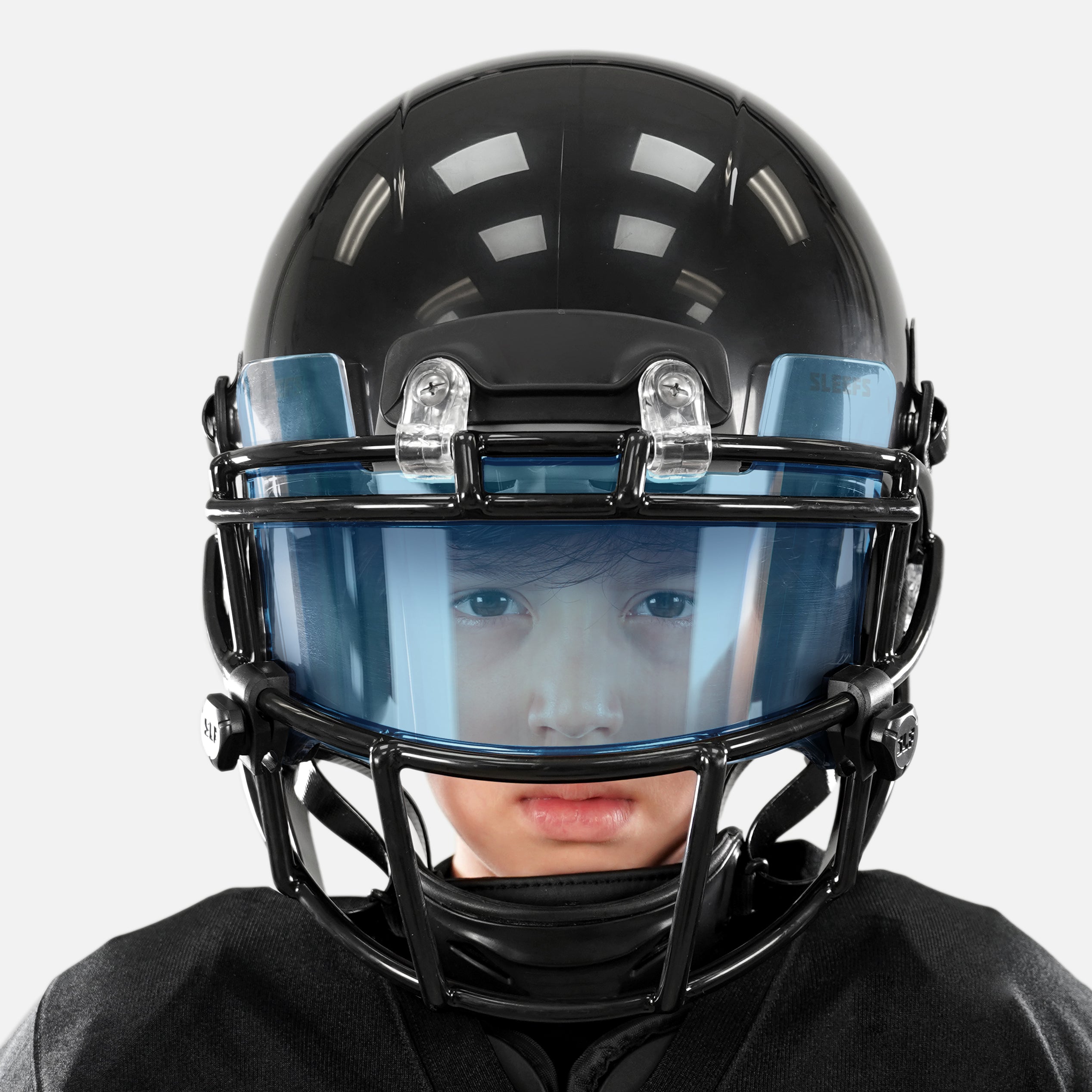 EliteTek Football Helmet Visor - Universal Fits Youth & Adult Helmets,  Different Colors 