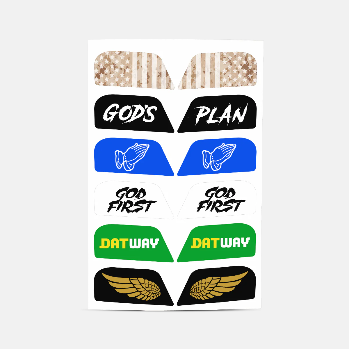 Adidas football visor stickers best sale