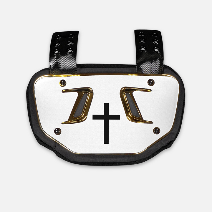 Faith Cross White Sticker for Backplate