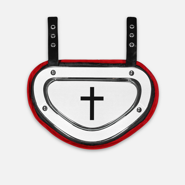 Faith Cross White Sticker for Backplate