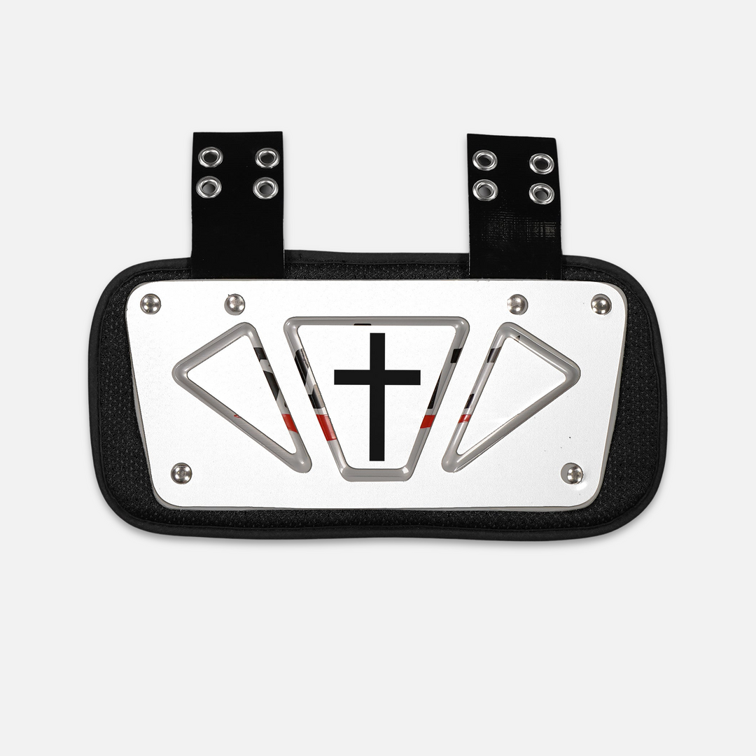 Faith Cross White Sticker for Backplate