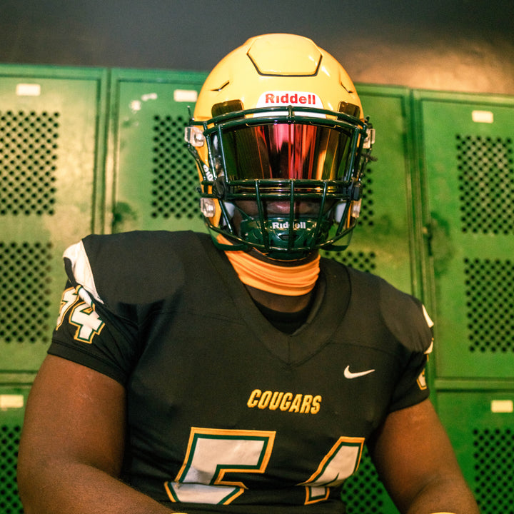 Firestorm Red Helmet Eye-Shield Visor