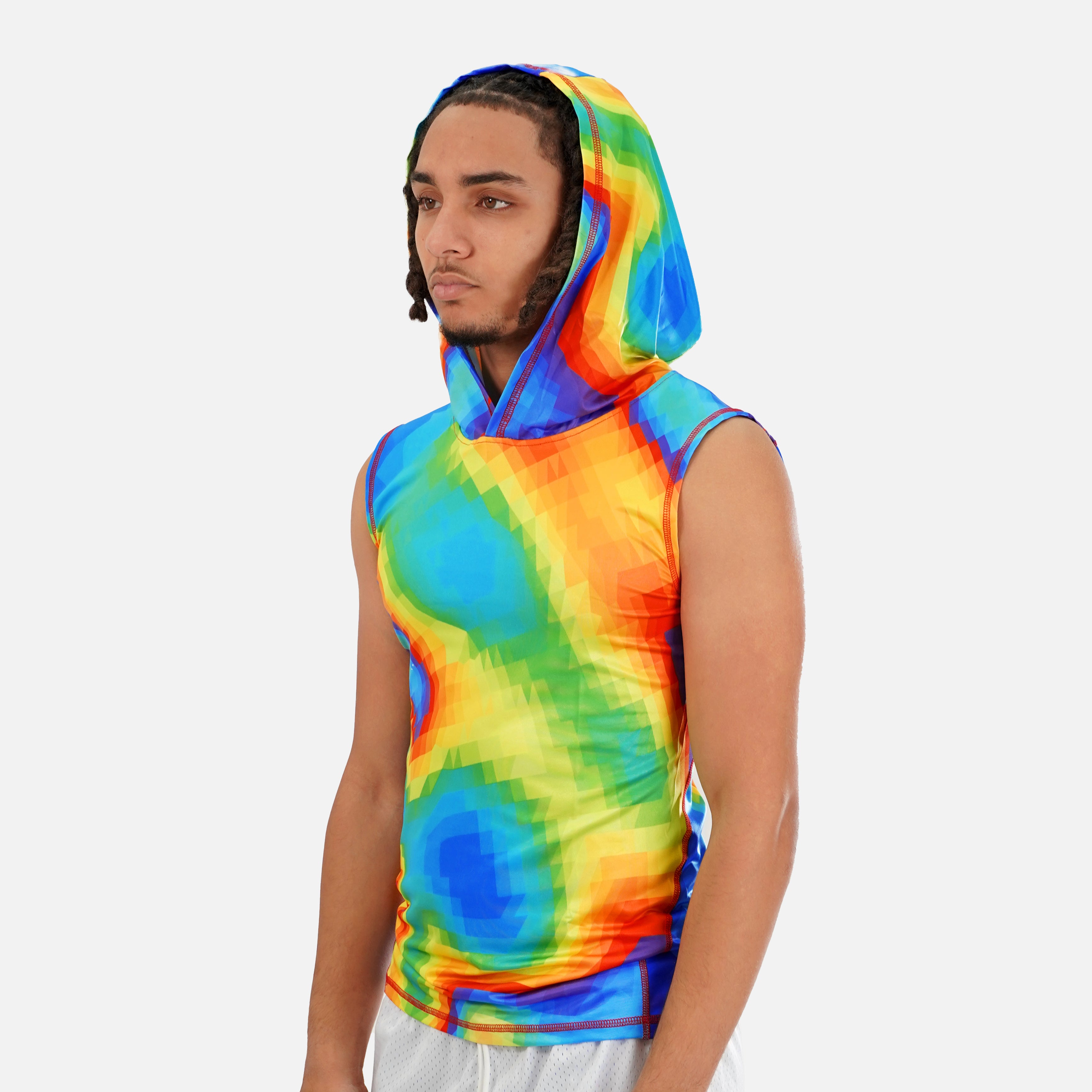Geothermal Sleeveless Compression Hoodie SLEEFS