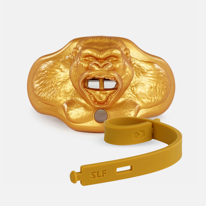 Gorilla Mode Gold Football Mouthguard