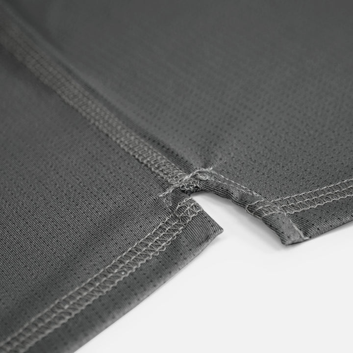 Gray BodyContour Crew T-Shirt