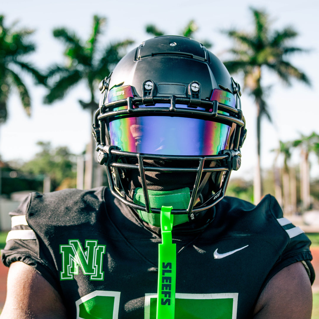 Green Shadow Bifrost Rainbow Helmet Eye-Shield Visor