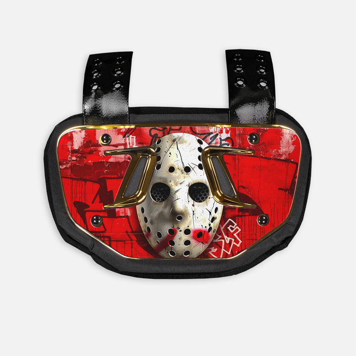 Hockey Mask Sticker for Backplate