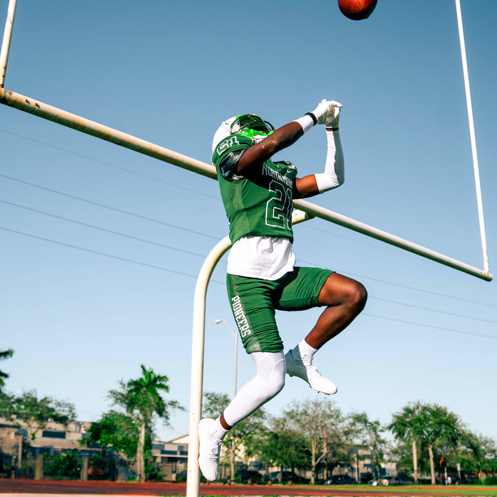 White Football Pro Leg Sleeve