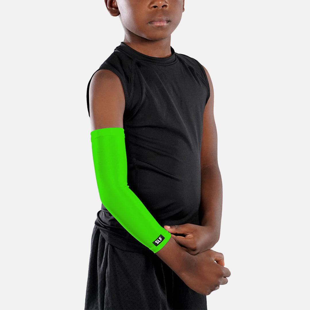Hot Green Kids Arm Sleeve