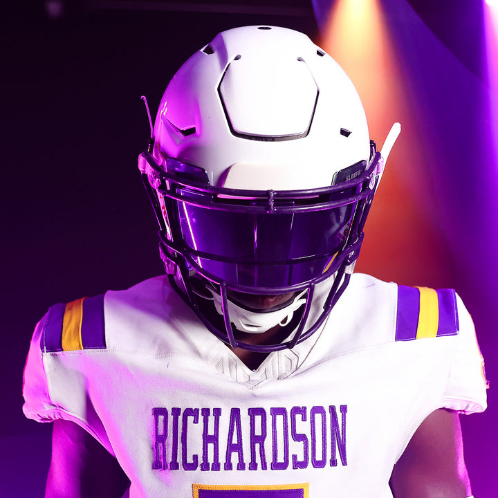Hue Purple Helmet Eye-Shield Visor