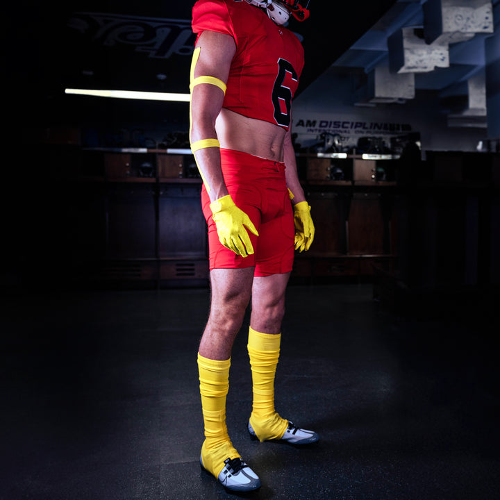 Hue Yellow Over The Knee Sport Socks