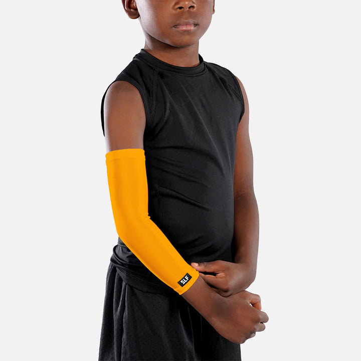 Hue Yellow Gold Kids Arm Sleeve