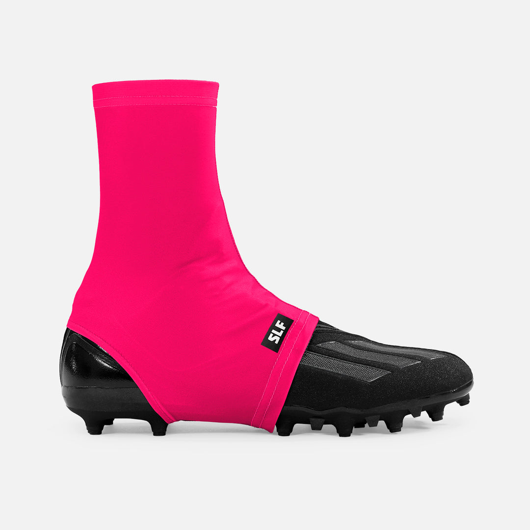 Hue Pink Spats / Cleat Covers