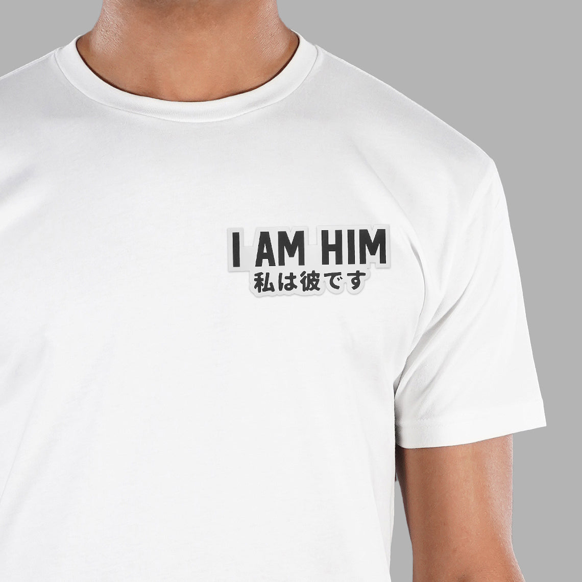 I Am Him Patch Tri-Blend T-Shirt
